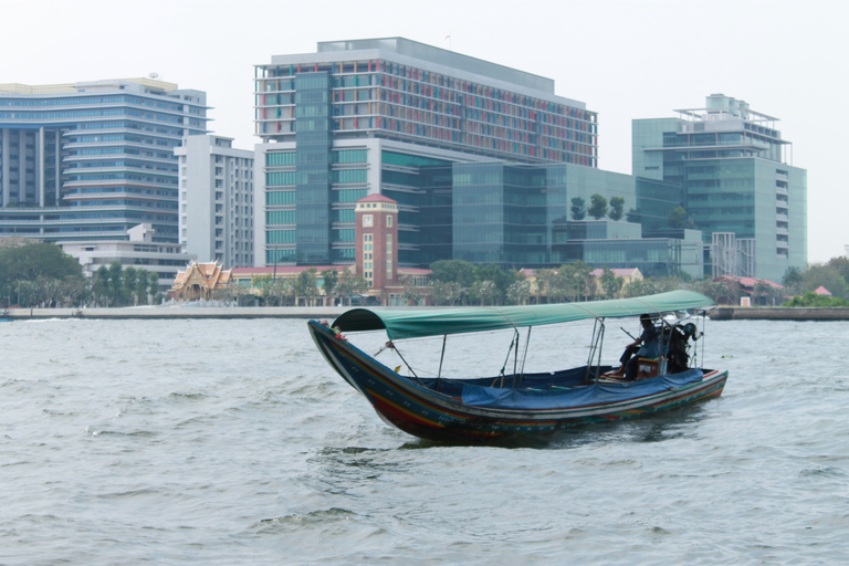 Best Of Bangkok: Temples & Long-tail Boat Tour with Lunch Small Group Tour: Departure at Tha Maharaj