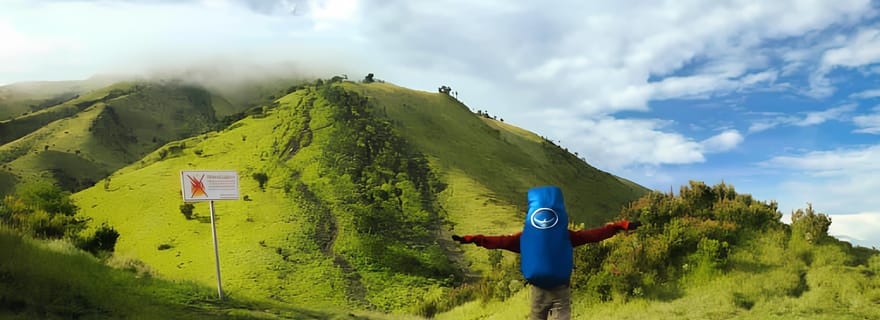 Yogyakarta : randonnée au lever du soleil sur le mont Merbabu, excursion d'une journée complète