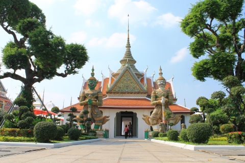 Lo mejor de Bangkok: templos y paseo en barco con almuerzoTour para grupos pequeños: hoteles del centro de Bangkok