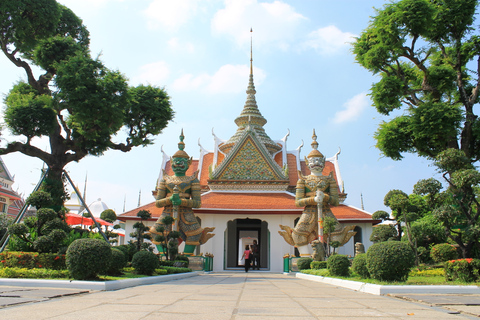 Lo mejor de Bangkok: templos y paseo en barco con almuerzoTour para grupos reducidos: salida desde Tha Maharaj