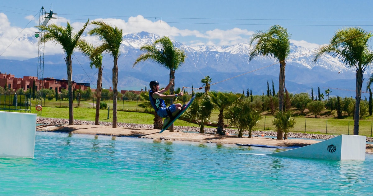 Marrakech pratique du wakeboard câble GetYourGuide