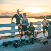 Siargao: Beginner Electric Skateboard Experience At Sunset Siargao: Beginner Electric Skateboard Experience At Sunset