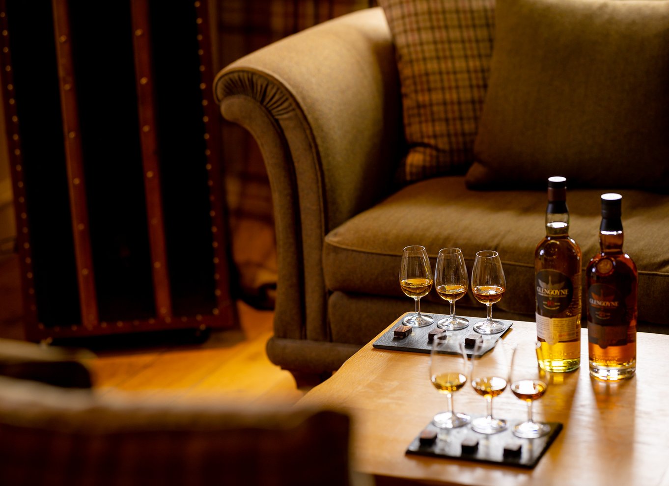 Glasgow: Glengoyne Distillery Tour med whisky og chokolade