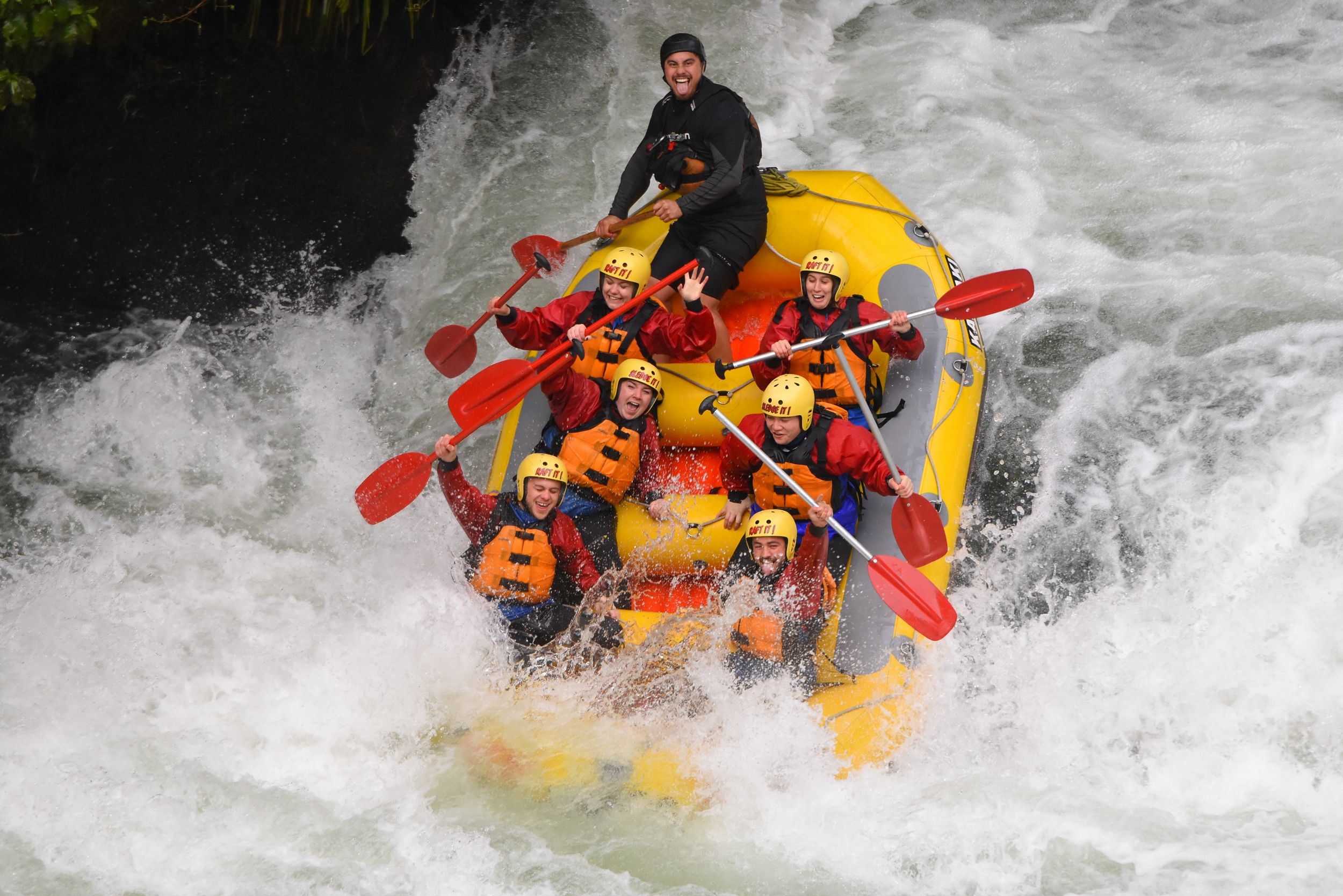 Rafting in Rotorua: Wildwasser-Erlebnis auf dem Kaituna River