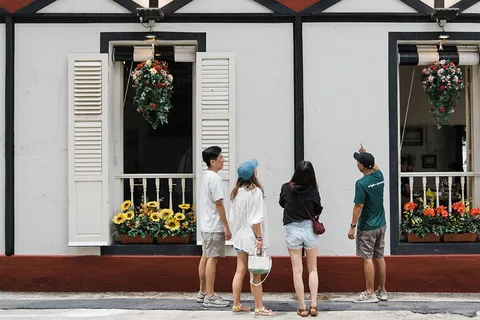 Singapur: Los primeros emigrantes: Un tour a pie