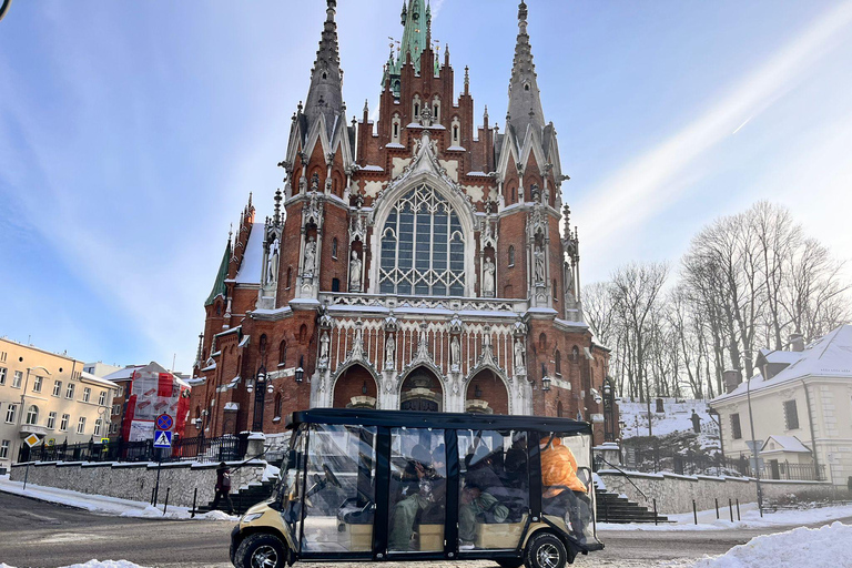 Krakow: Guided City Tour by Golf Buggy with Hotel Pickup