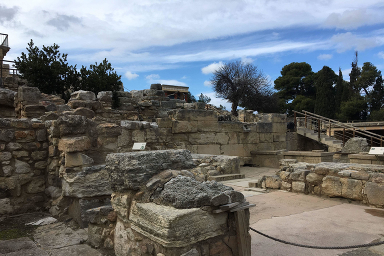 Prywatna wycieczka do pałacu w Knossos i Muzeum ArcheologicznegoPrywatna wycieczka w języku angielskim lub francuskim