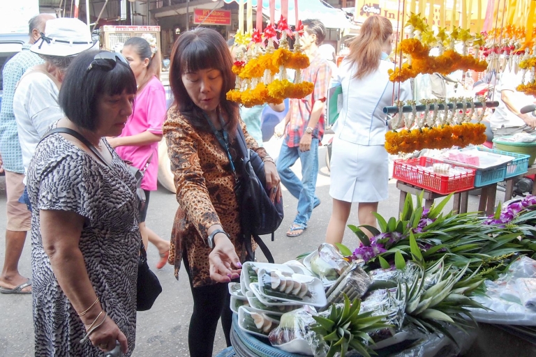 Desde Bangkok: mercado de Mae Klong, Mercado Flotant, barcoTour compartido en grupo