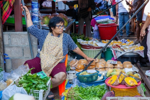 Ab Bangkok: Mae Klong Markt, Schwimmender Markt & BootstourGruppentour