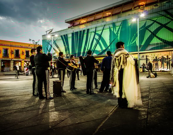 Мехико: Вечерняя вечеринка Гарибальди и ужин