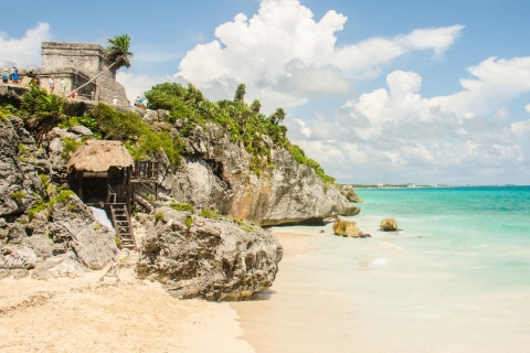 Ab Cancun & Riviera Maya: Tagestour nach Tulum und Cenote