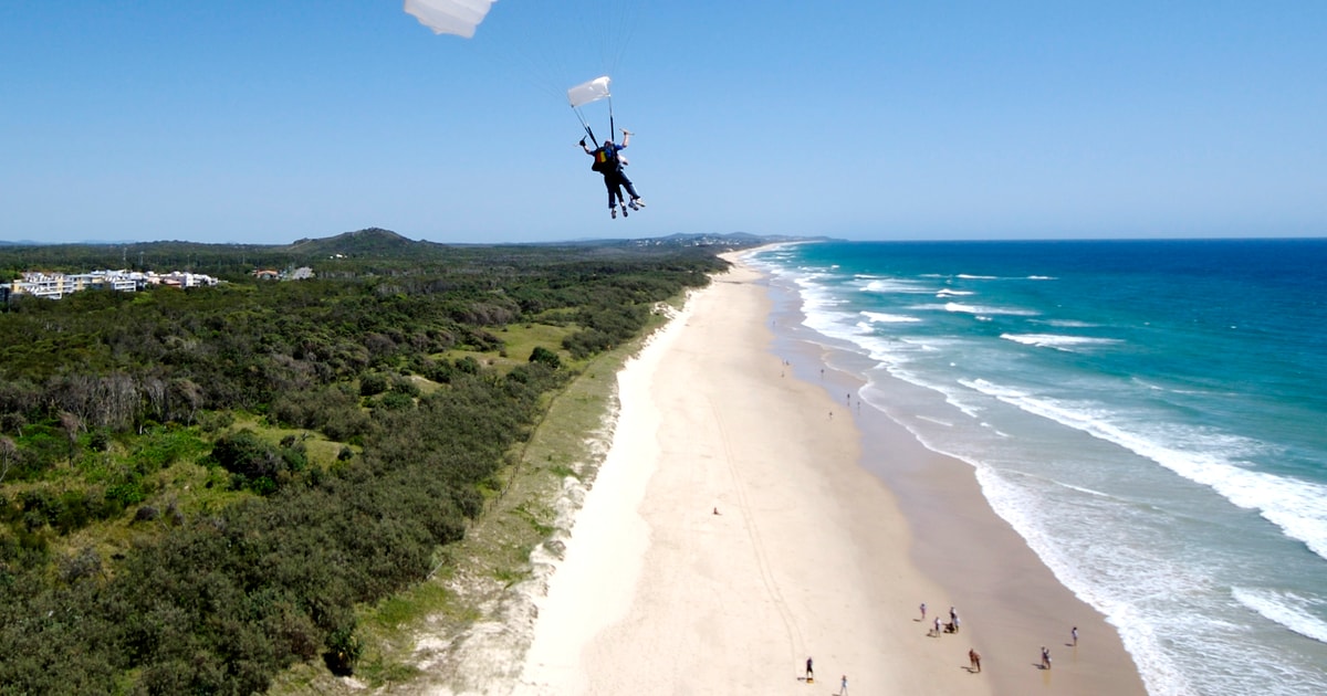 Noosa Tandem Skydive from 15,000 Feet GetYourGuide
