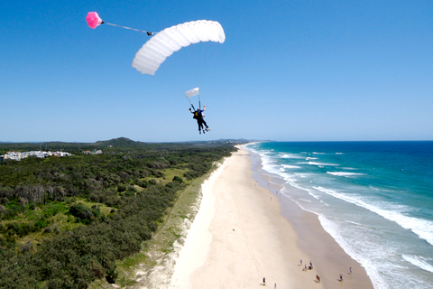 From Brisbane: Noosa Tandem Skydive Experience Weekday Noosa Tandem Skydive from 13,000 Feet