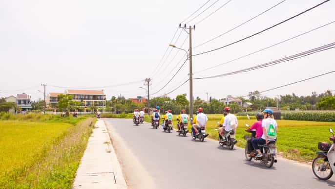 hoi an countryside small group tour by motorbike