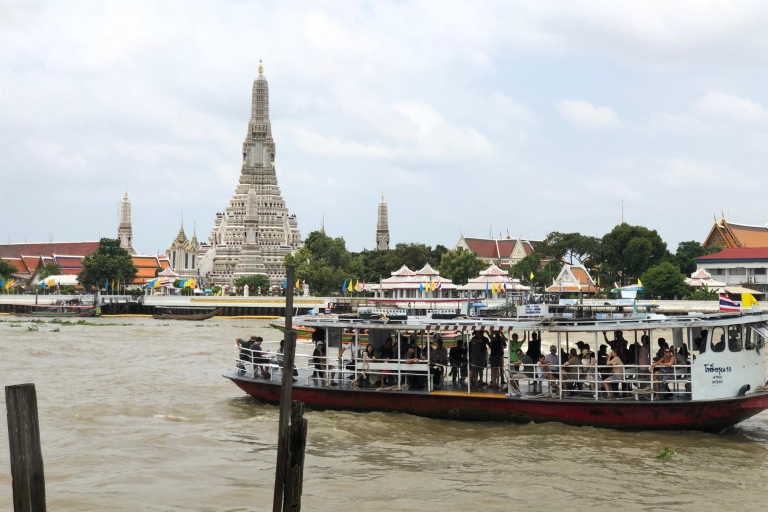 Lo mejor de Bangkok: templos y paseo en barco con almuerzoTour para grupos reducidos: salida desde Tha Maharaj