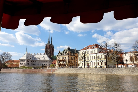 Wrocław: Gondelvaart met gids