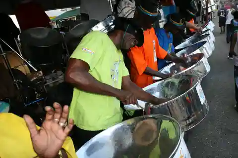 Port of Spain by Night: Steelpan Yards Tour