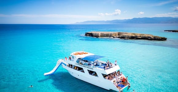 Aphrodite’s Akamas: Paphos Blue Lagoon Bus & Boat + Slide