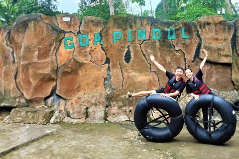 Yogyakarta: Jomblang-Höhle, Pindul-Höhle und Oyo River Tubing