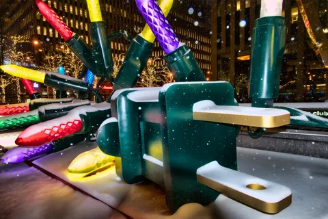 New York City: Holiday Lights Extravaganza Rundvandring
