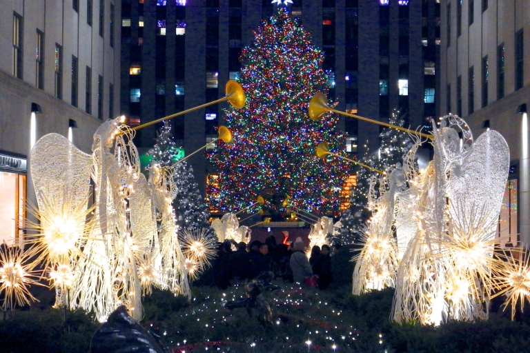 Nowy Jork: Holiday Lights Extravaganza Walking Tour