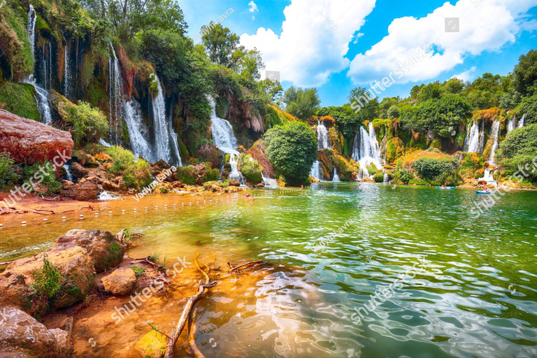 Day trip to Mostar old bridge and Krawice waterfalls