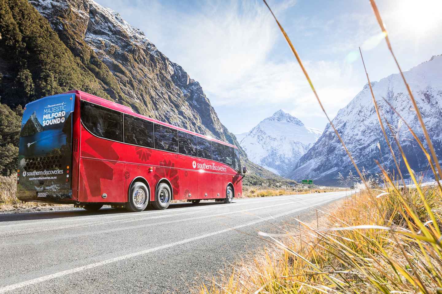 a road trip to milford sound to enjoy the attractions in between