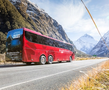 From Queenstown: Milford Sound Day Trip on Premium Coach