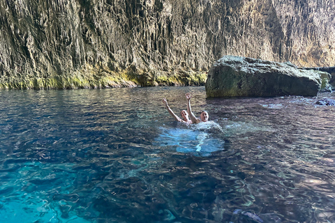 Vlorë: Sazan Island, Haxhi Ali Cave, and Karaburun Boat Tour