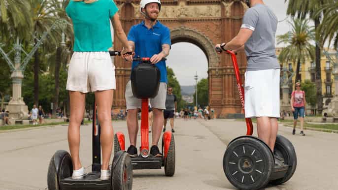 barcelona 2hour segway tour