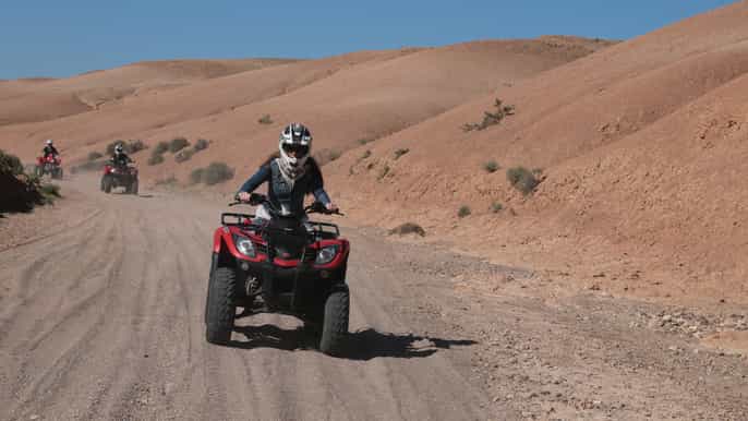 marrakech désert et palmeraie en quad