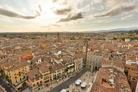 Verona from Above: Lamberti Tower Entry