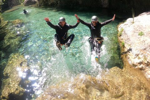 Río Verde, Almuñécar, Granada: Canyoning mit Fotoreportage