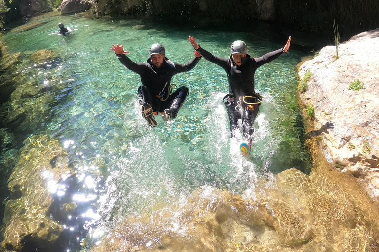 Río Verde, Almuñécar, Granada: Canyoning com reportagem fotográfica