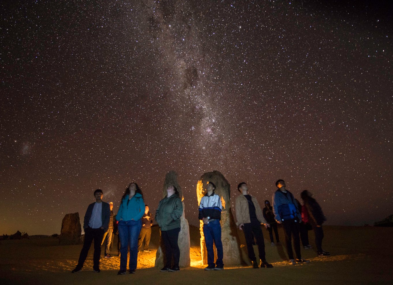 Fra Perth: The Pinnacles Desert Sunset and Star-Gazing Tour