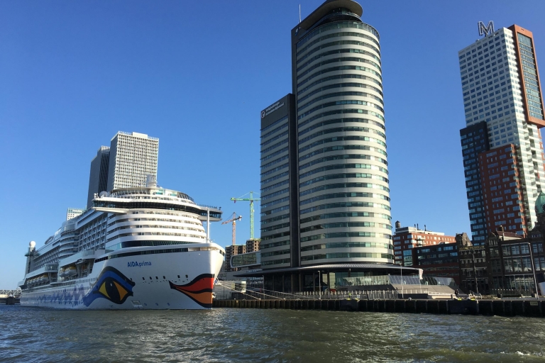 Rotterdam prezentuje 2,5-godzinną wycieczkę rowerowąPrywatna wycieczka w języku angielskim