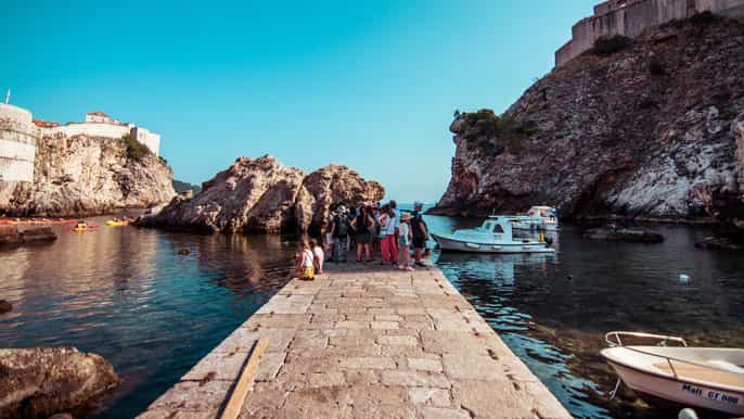 dubrovnik excursão a pé de 2 horas game of thrones e foto