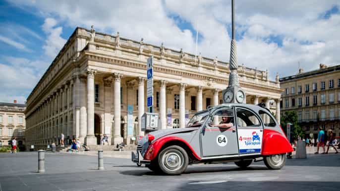 bordeaux private tour in a citroën 2cv