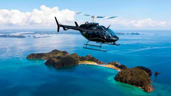 baía das ilhas excursão de 30 minutos pelo coastal discovery heli