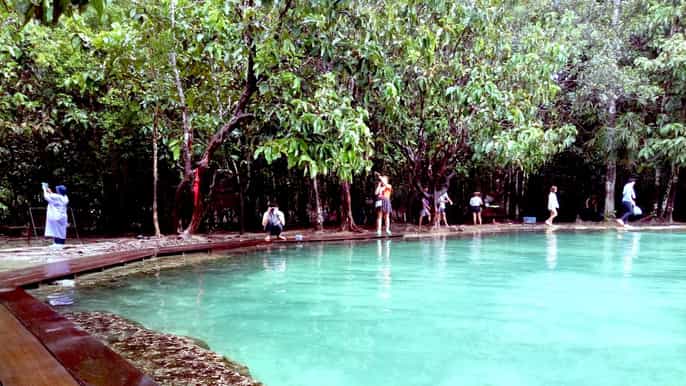 krabi voyage privé au tiger cave temple et à sa cascade