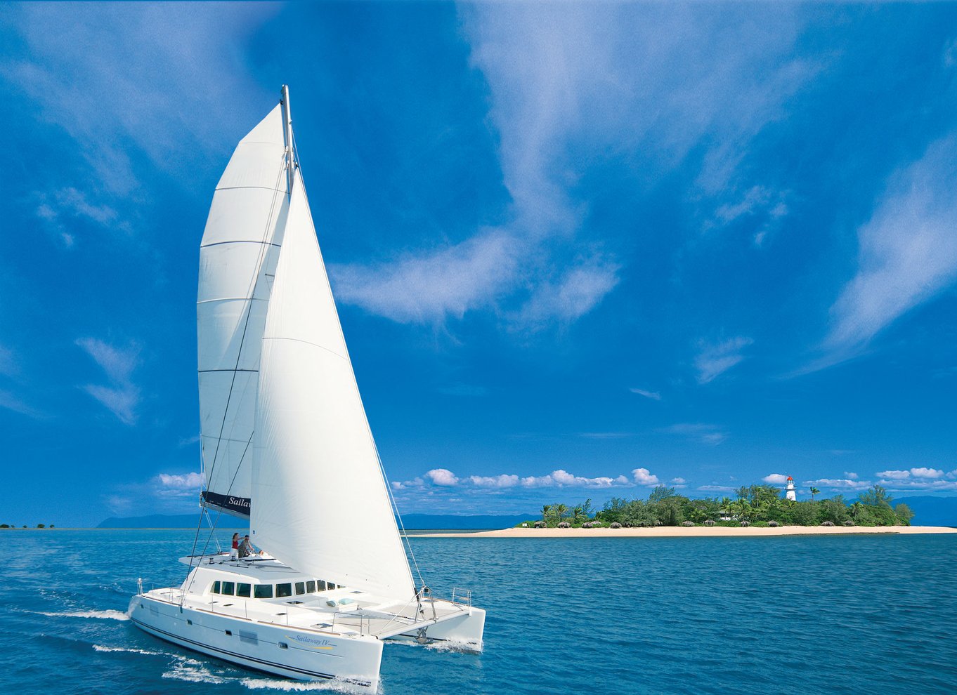 Port Douglas: Reef & Low Isles-krydstogt på luksuskatamaran