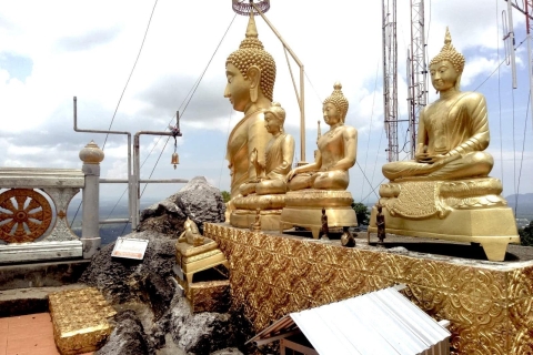 Krabi: Prywatna wycieczka do Wat Tham Suea i nad wodospadZ Krabi/Ao Nang/lotniska w Krabi z kierowcą i przewodnikiem