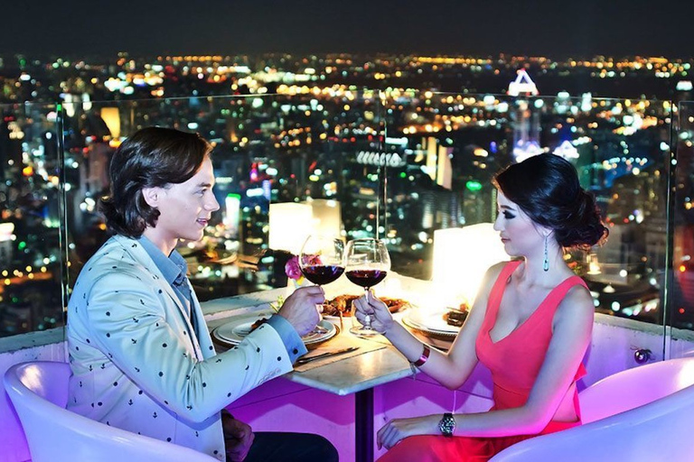 Bangkok: Baiyoke Tower Balcony Buffet & Observation DeckBangkok: Dinner im Baiyoke im Innenraum