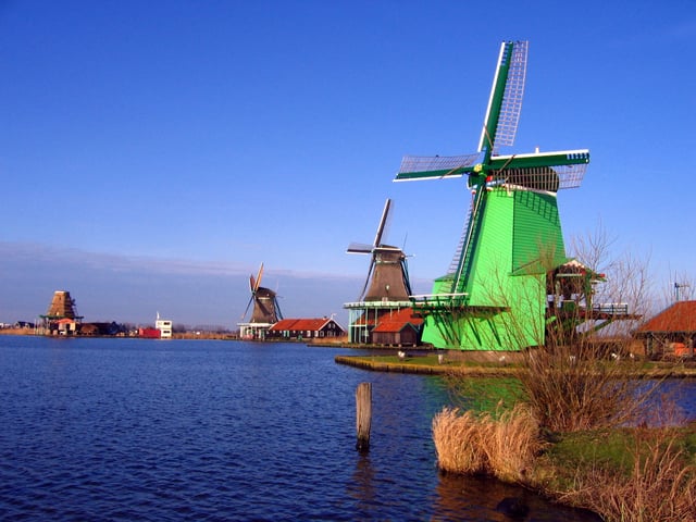 Depuis Amsterdam : Zaanse Schans et Volendam en petit groupe