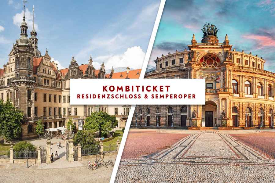 Dresden: Semperoper und Königsschloss