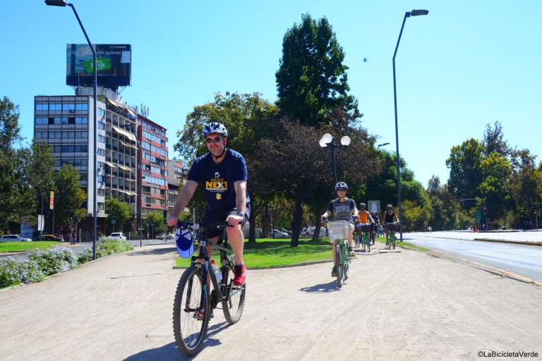 Santiago de Chile: Tagestour zu den Highlights per Fahrrad