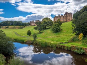 Visite du château d'Alnwick et des Scottish Borders au départ d'Édimbourg
