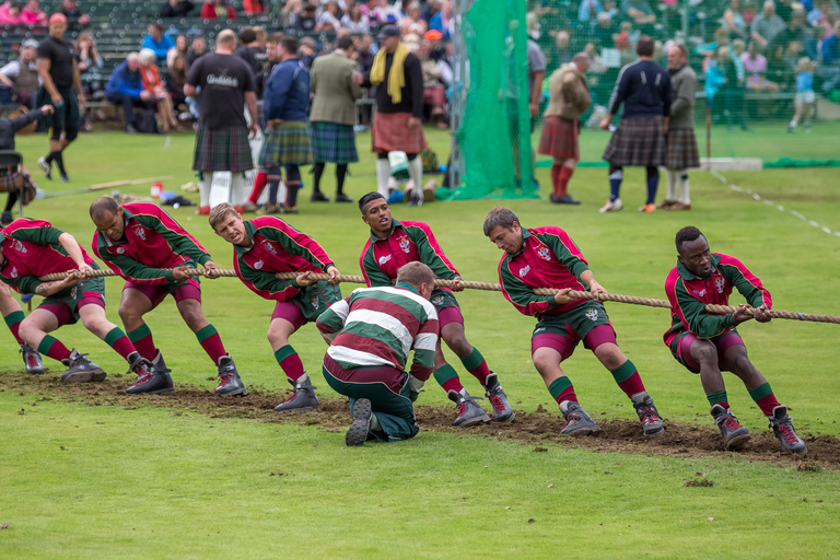 Dagtocht Schotse Hooglandse Spelen vanuit EdinburghDagtour Schotse Highland Games vanuit Edinburgh