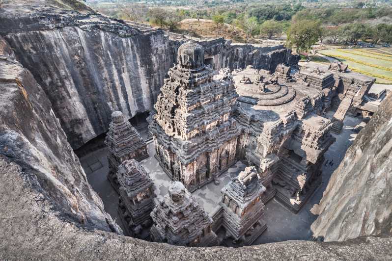From Aurangabad Private Ajanta Ellora Caves Full Day Tour Getyourguide
