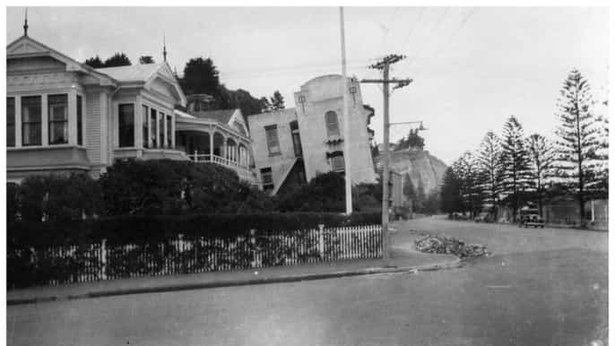 napier selfguided earthquake audio tour